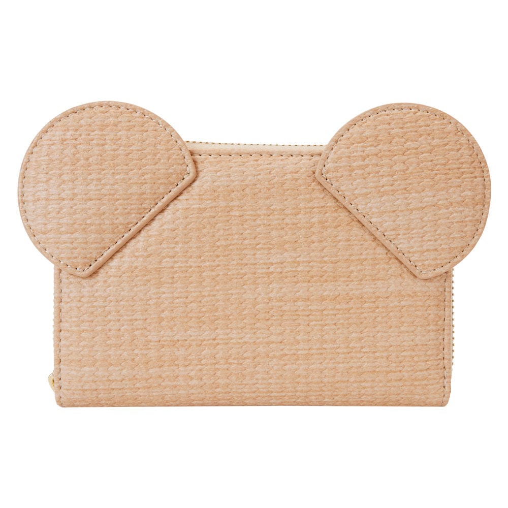 Portefeuille Mickey Paille