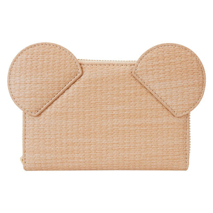 Portefeuille Mickey Paille
