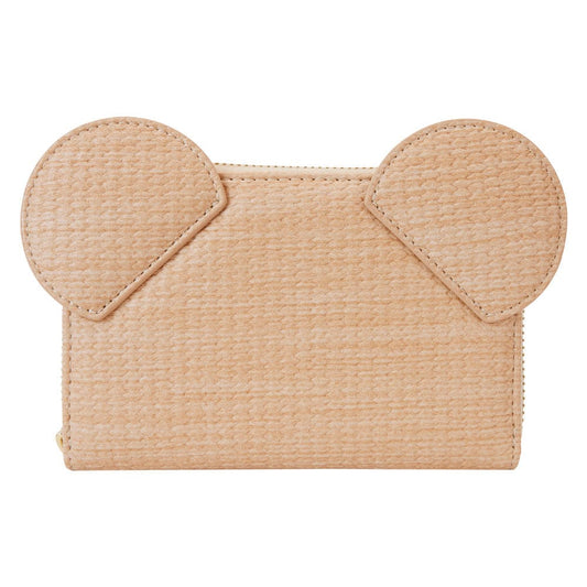Portefeuille Mickey Paille